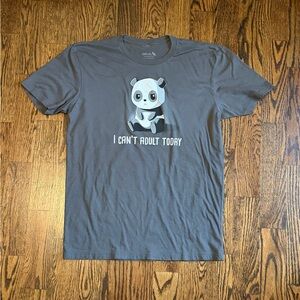 Men’s Grey Graphic Tshirt